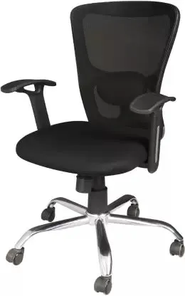 Medium Back Executive Chair with Chrome Base