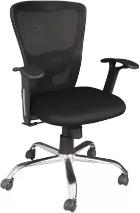 Medium Back Executive Chair with Chrome Base