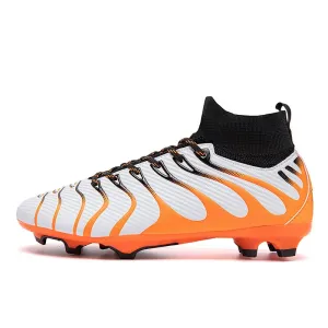 Men Football Boots High Top Soccer Shoes Kids Professional Field Cleats Football Teenager Anti-Slip Crampon Futbol Sneaker 2025