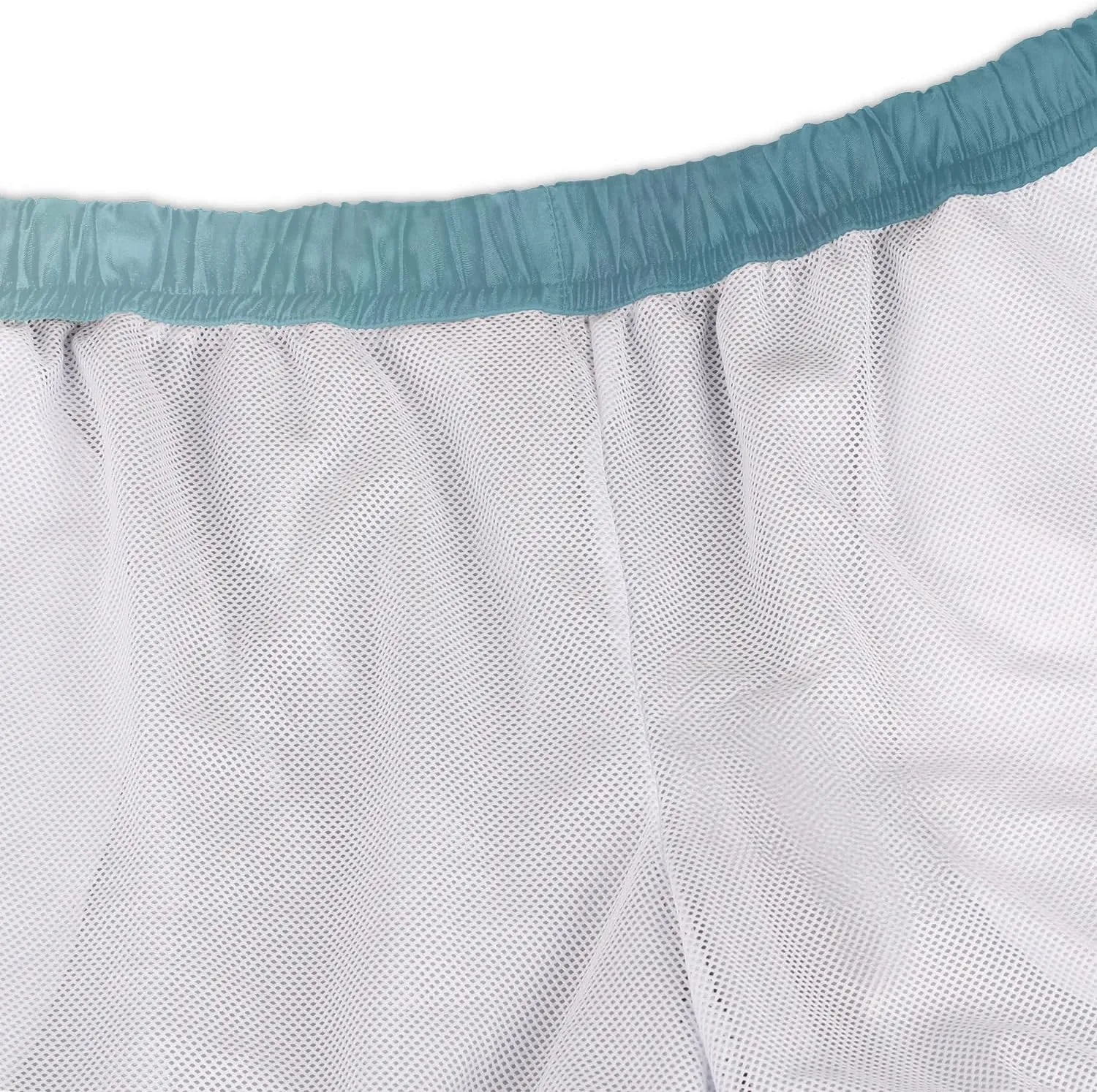 Mens Swim Trunks Chair Umbrella Quick Dry Board Shorts with Mesh Lining