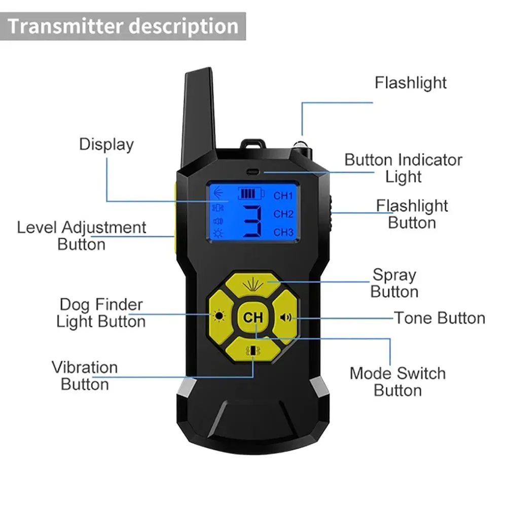 Micro Circuit Dog Training Spray Collar