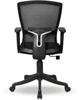 Mid Back Executive Office Chair with Chrome Base