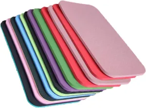 Mipcase 12pcs Yoga Sitting Pad Thick Kneeling Cushion for Sports Outdoor Use Comfortable Non- Mat for and Ground Exercises Random Color