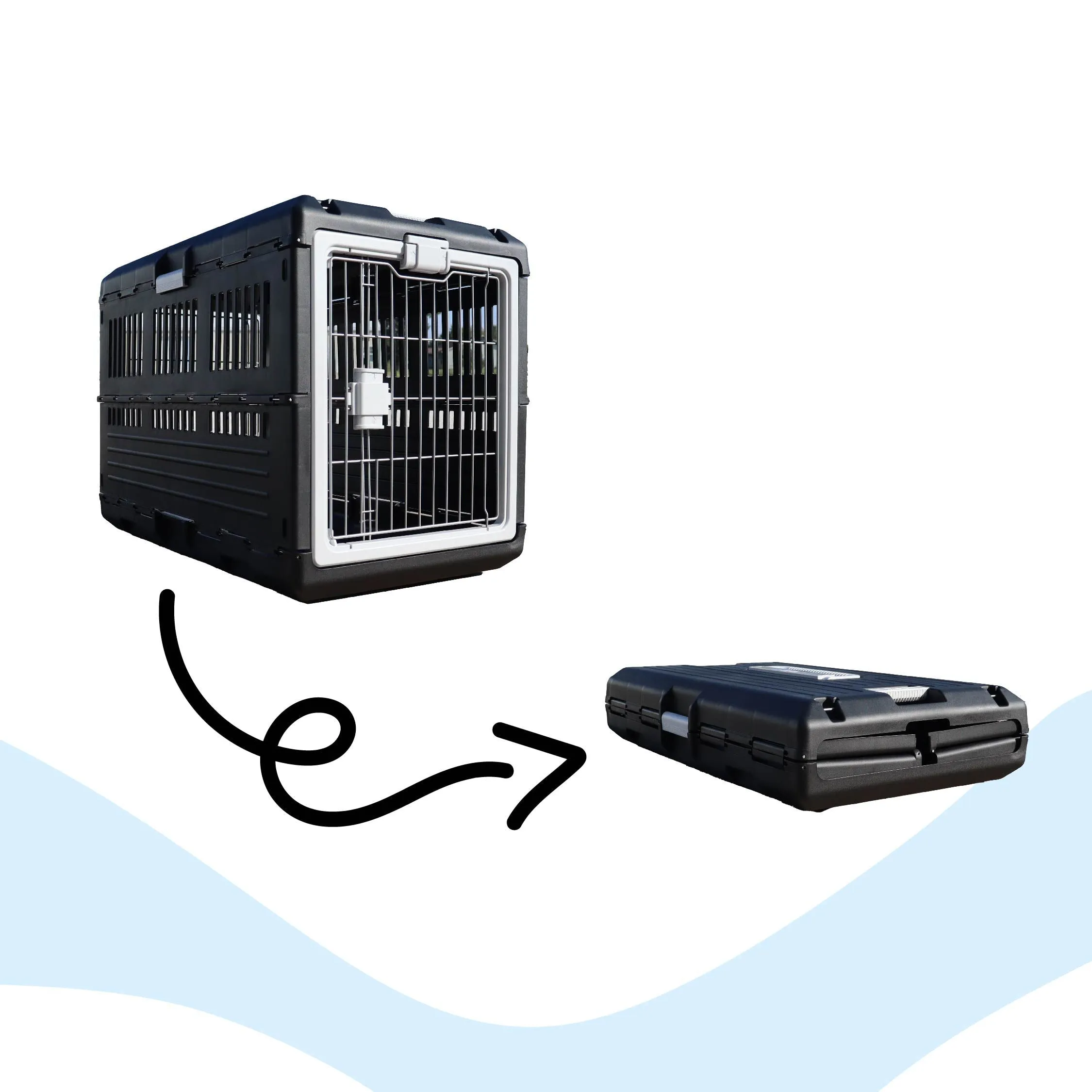 Mirapet Medium Collapsible Crate
