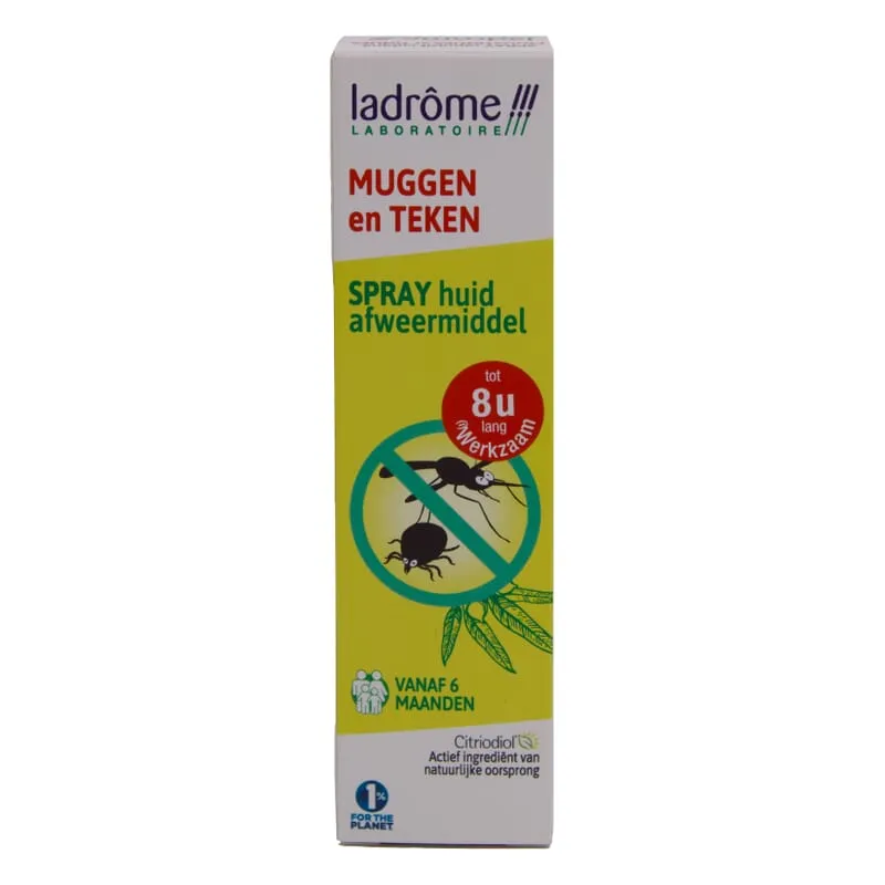 Muggen en tekenspray bio