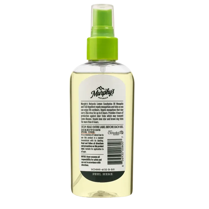 Murphy's Naturals Mosquito and Tick Repellent Spray - 4 oz