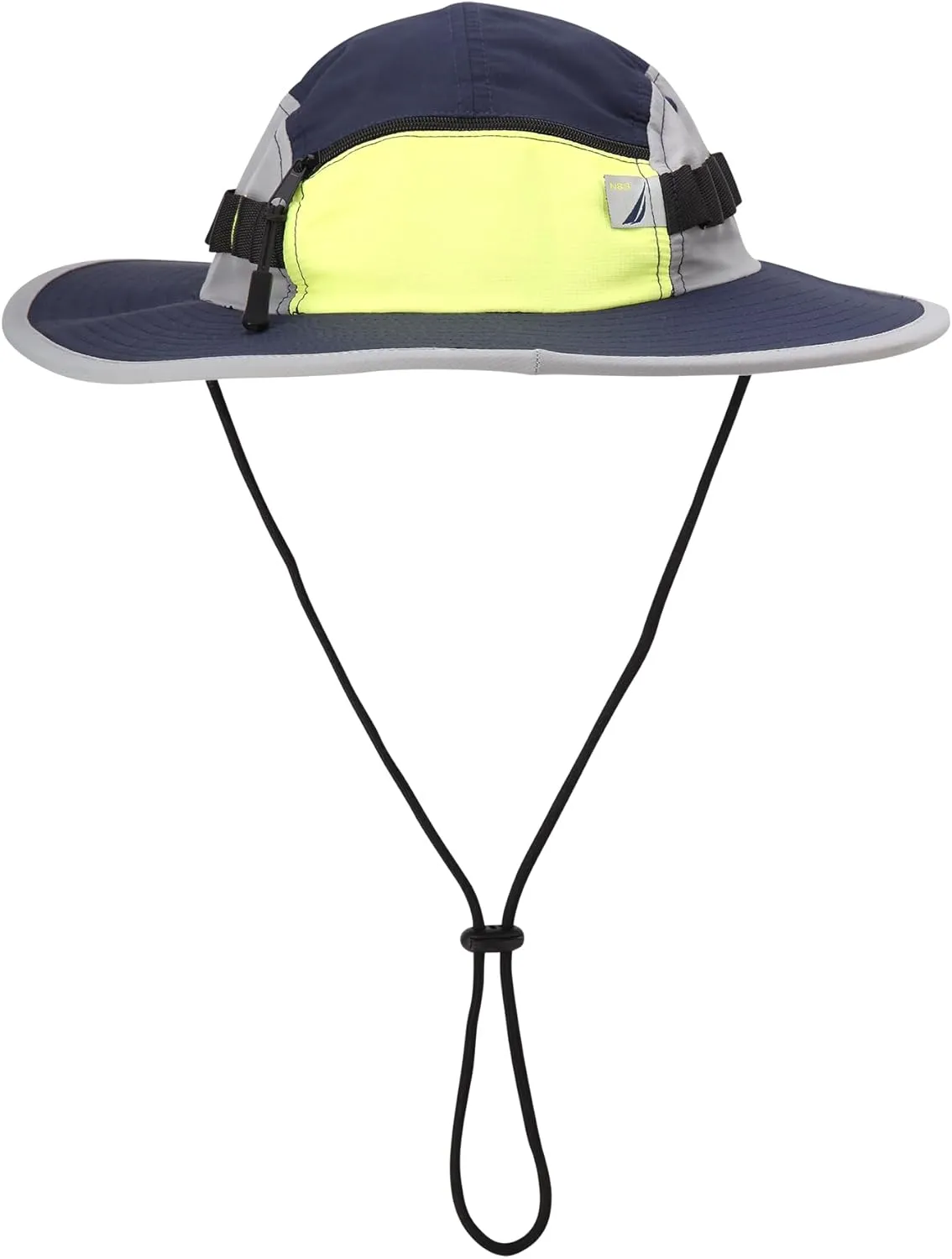 Nautica Men's Mainsail Boonie Hat - UV Protection Wide Brim Safari Fishing Hat