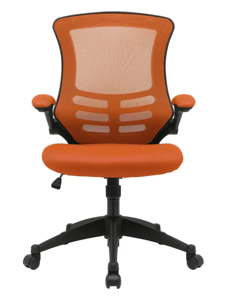 Nautilus Designs Luna Medium Back Task/Operator Chair Orange