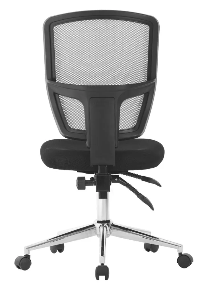 Nautilus Designs Nexus Medium Back Task/Operator Chair Black