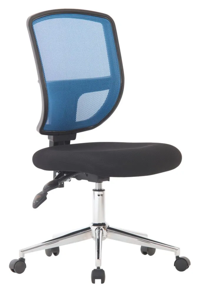 Nautilus Designs Nexus  Medium Back Task/Operator Chair Blue