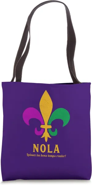 New Orleans Laissez Les Bons Temps Rouler Tote Bag
