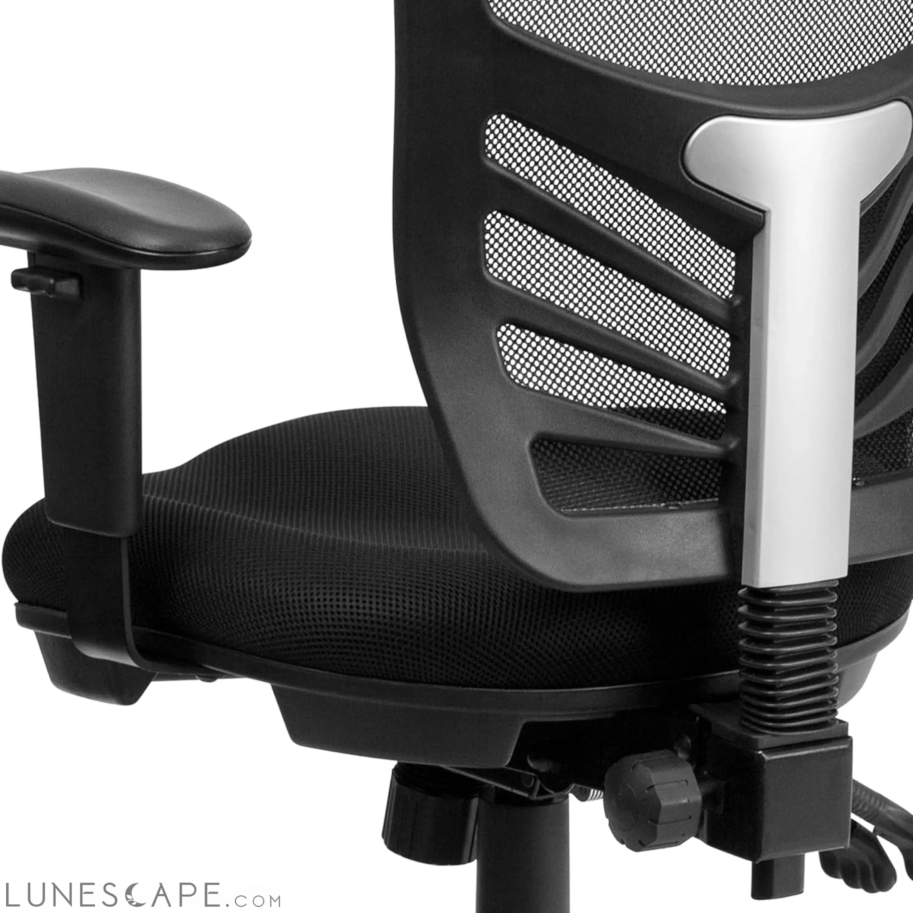 Nicholas Mid-Back Swivel Office and Gaming Chair, Ergonomic Mesh