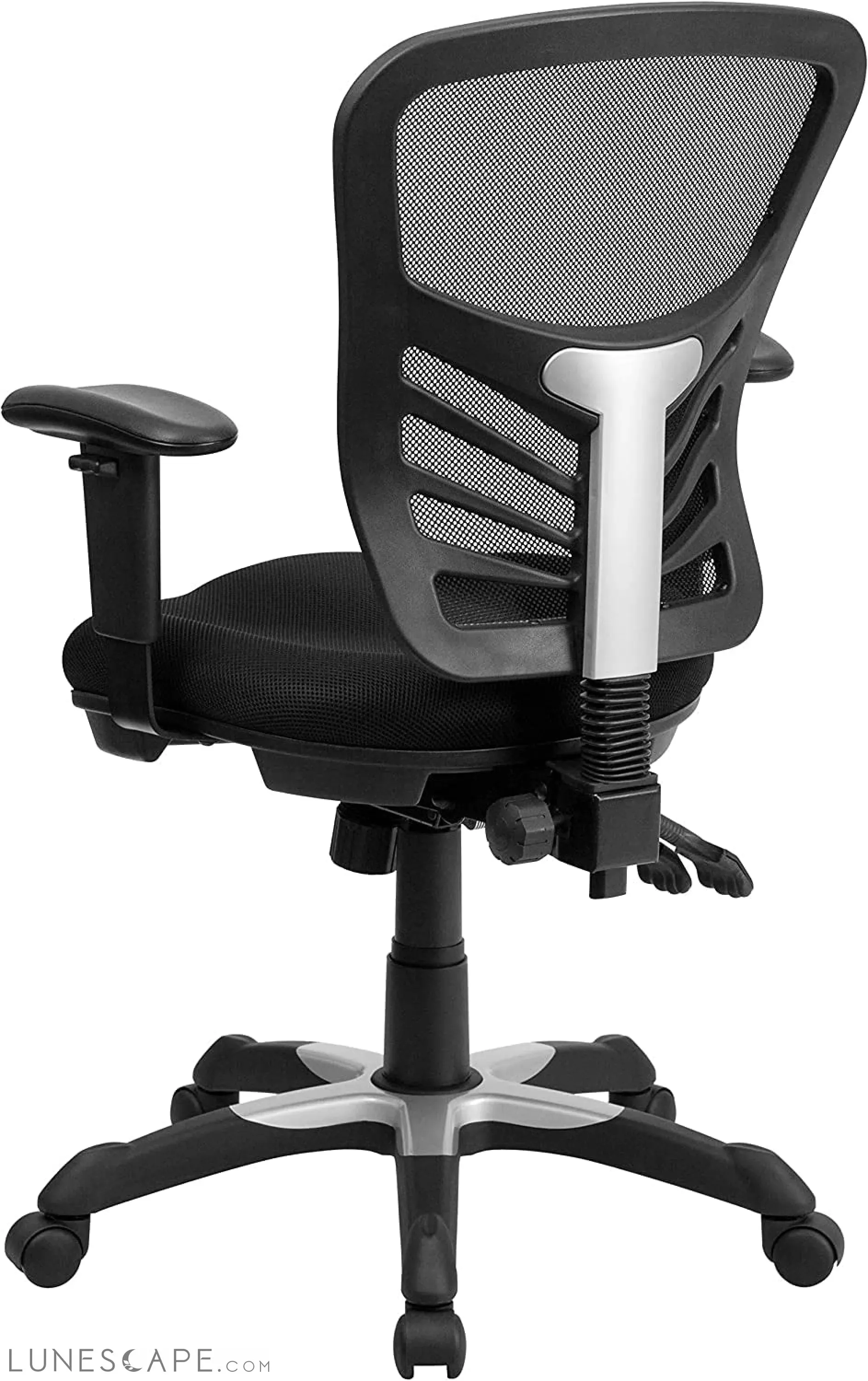Nicholas Mid-Back Swivel Office and Gaming Chair, Ergonomic Mesh