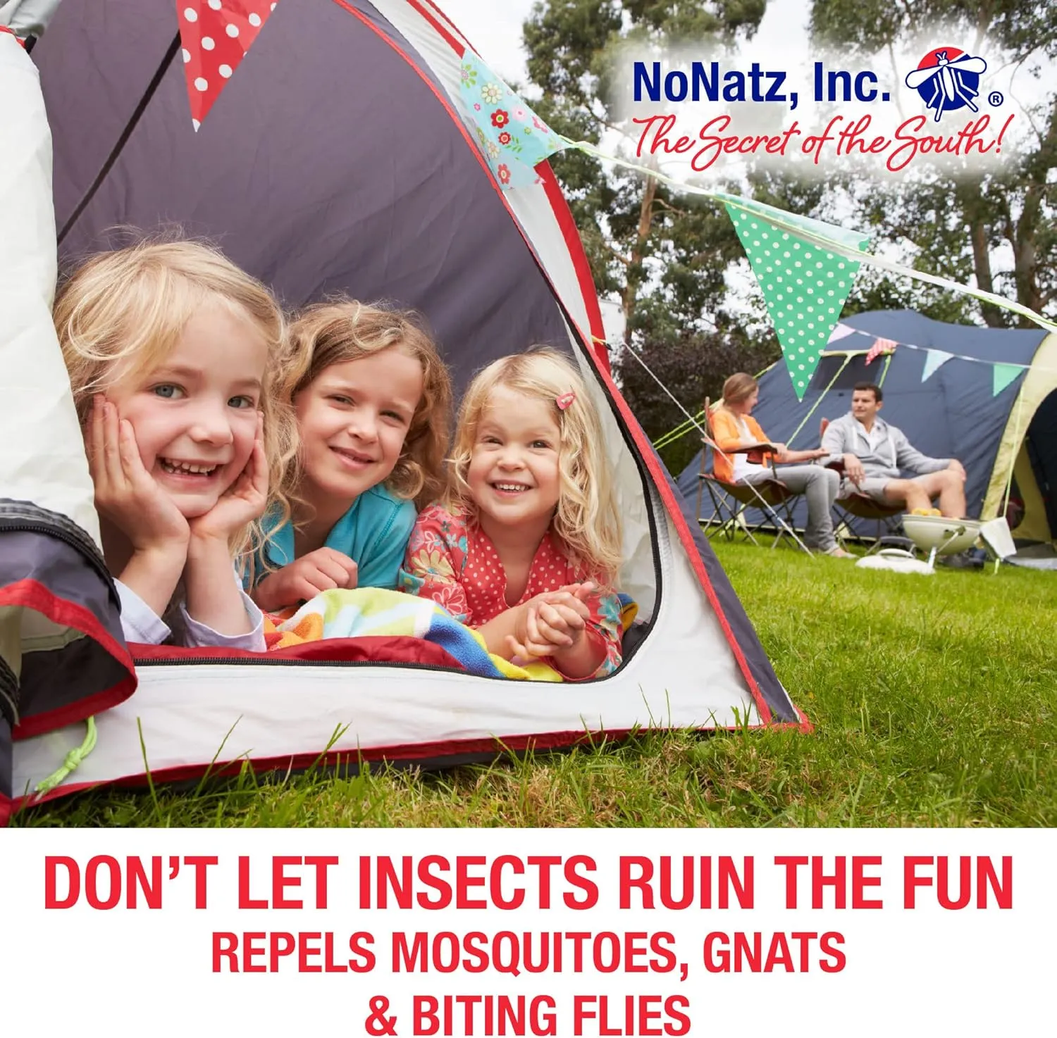 No Mosquitoz Botanical Bug Repellent, Effective for Gnat, Mosquito, and Biting Flies, Hand-Crafted and DEET-Free, Non-Greasy Formula, 8 Ounce and 2 Ounce Spray Bottle, 2-Pack