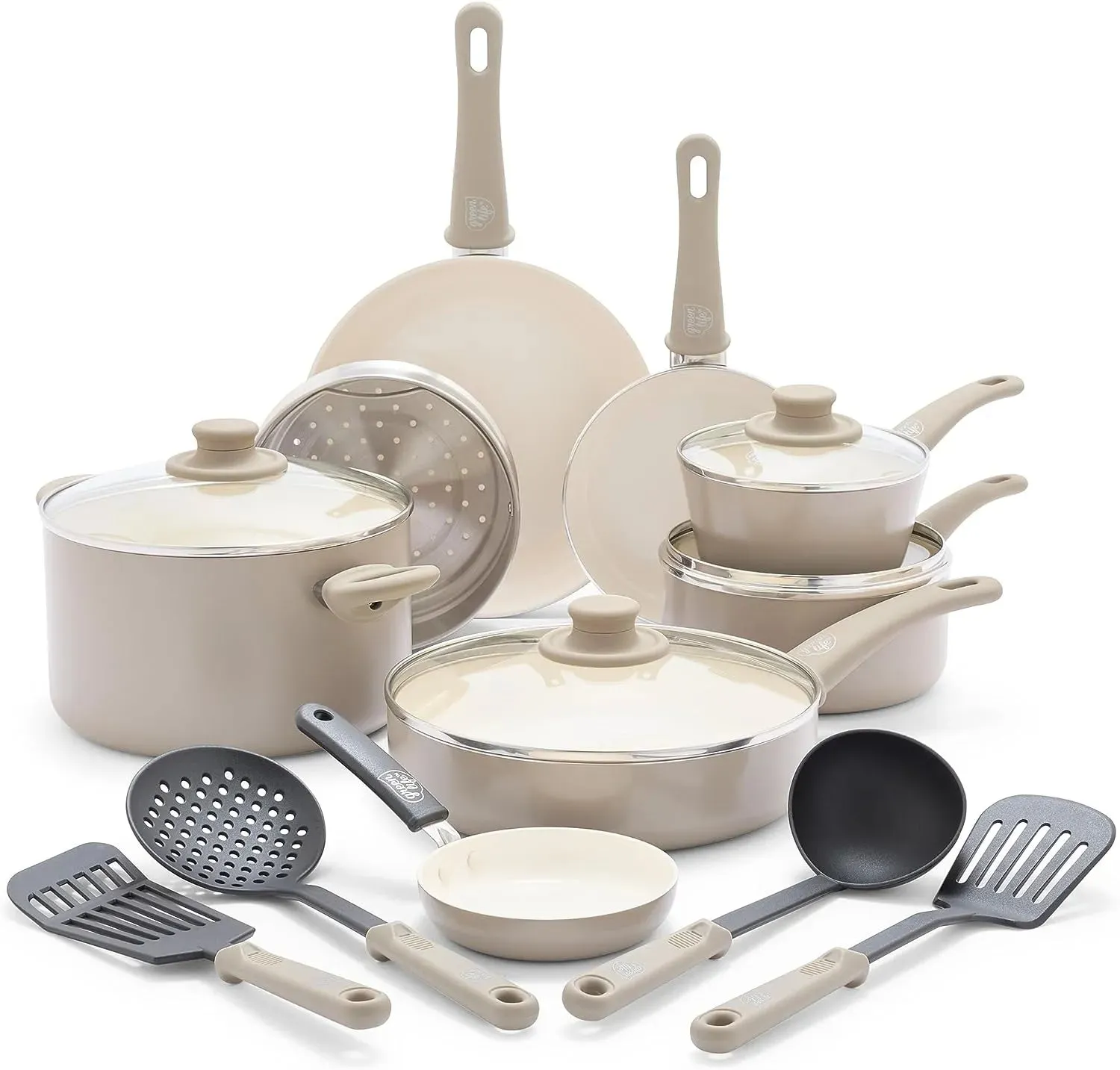 Nonstick 16 Piece Cookware Set