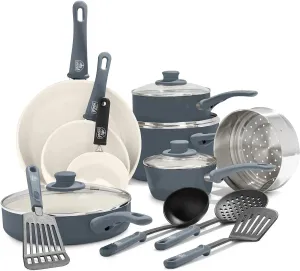 Nonstick 16 Piece Cookware Set