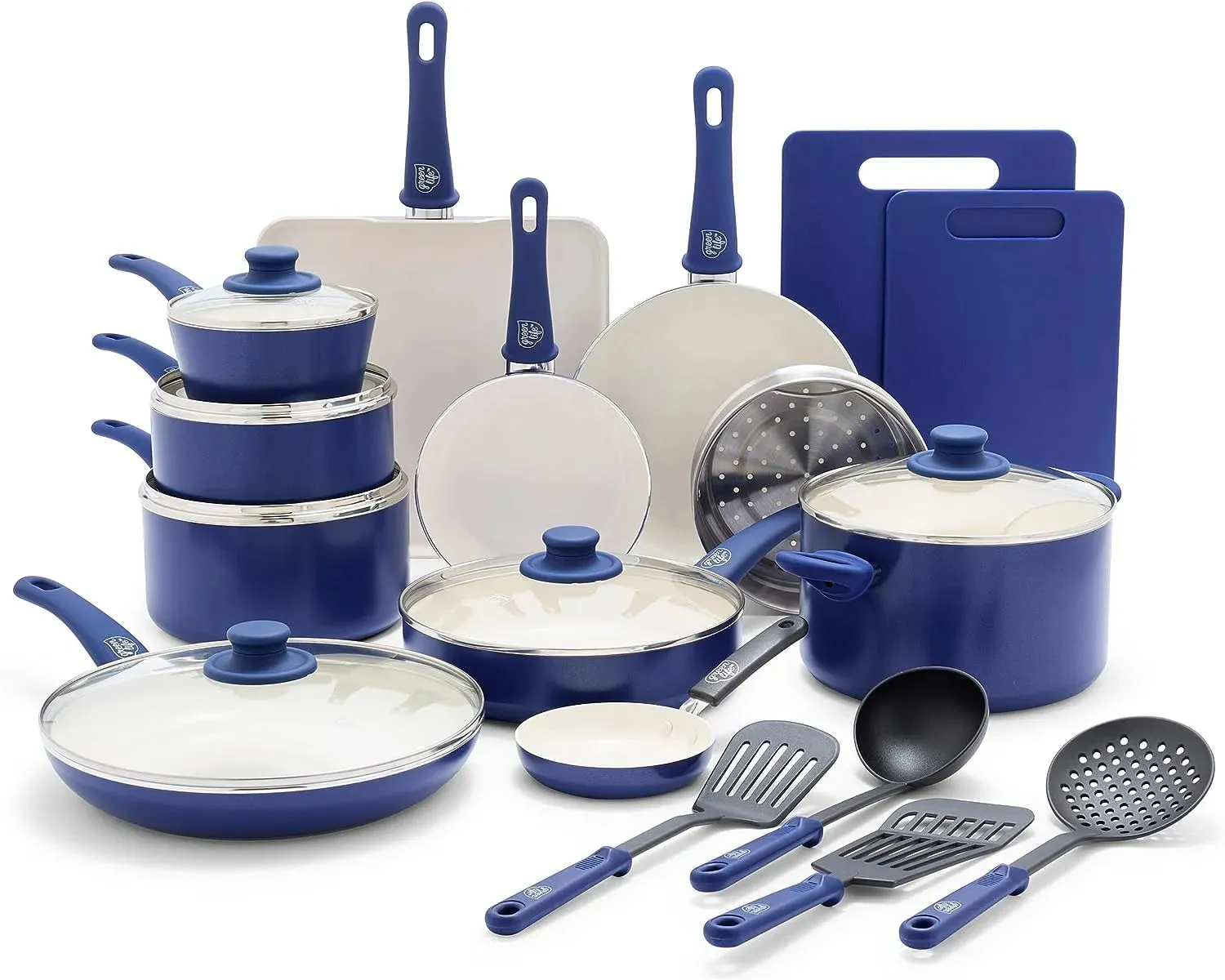 Nonstick 16 Piece Cookware Set