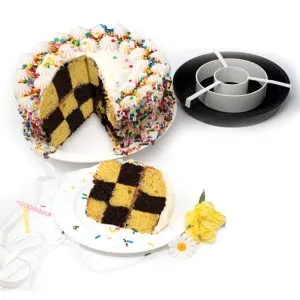 Nonstick Checkerboard Cake Pan