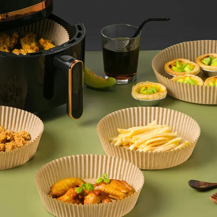 Nonstick Disposable Air Responsive service 50pcs Paper Special offer Set Plate Fryer