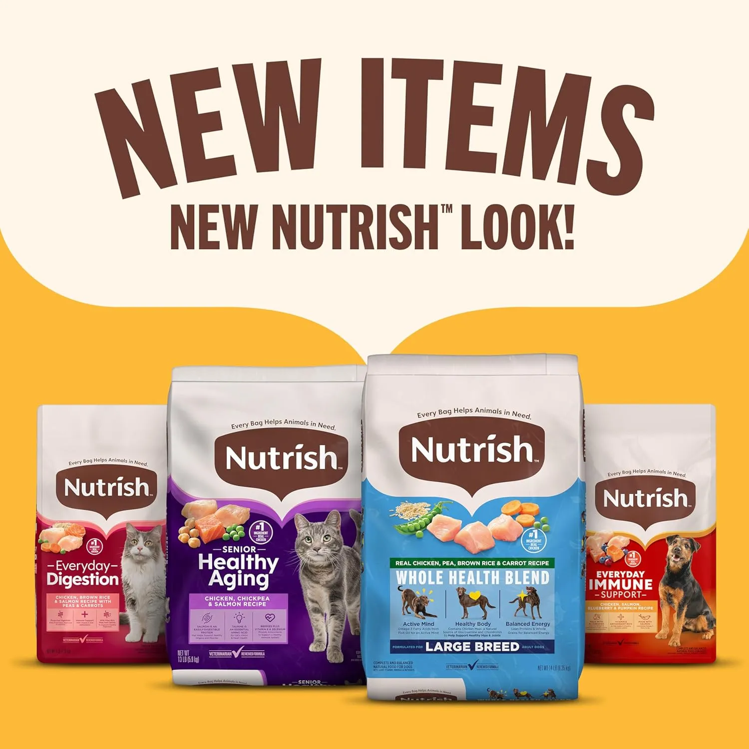 Nutrish Small Breed Real Chicken & Veggies Recipe Whole Health Blend Dry Dog Food, 14 lb. Bag, Packaging May Vary (Rachael Ray)