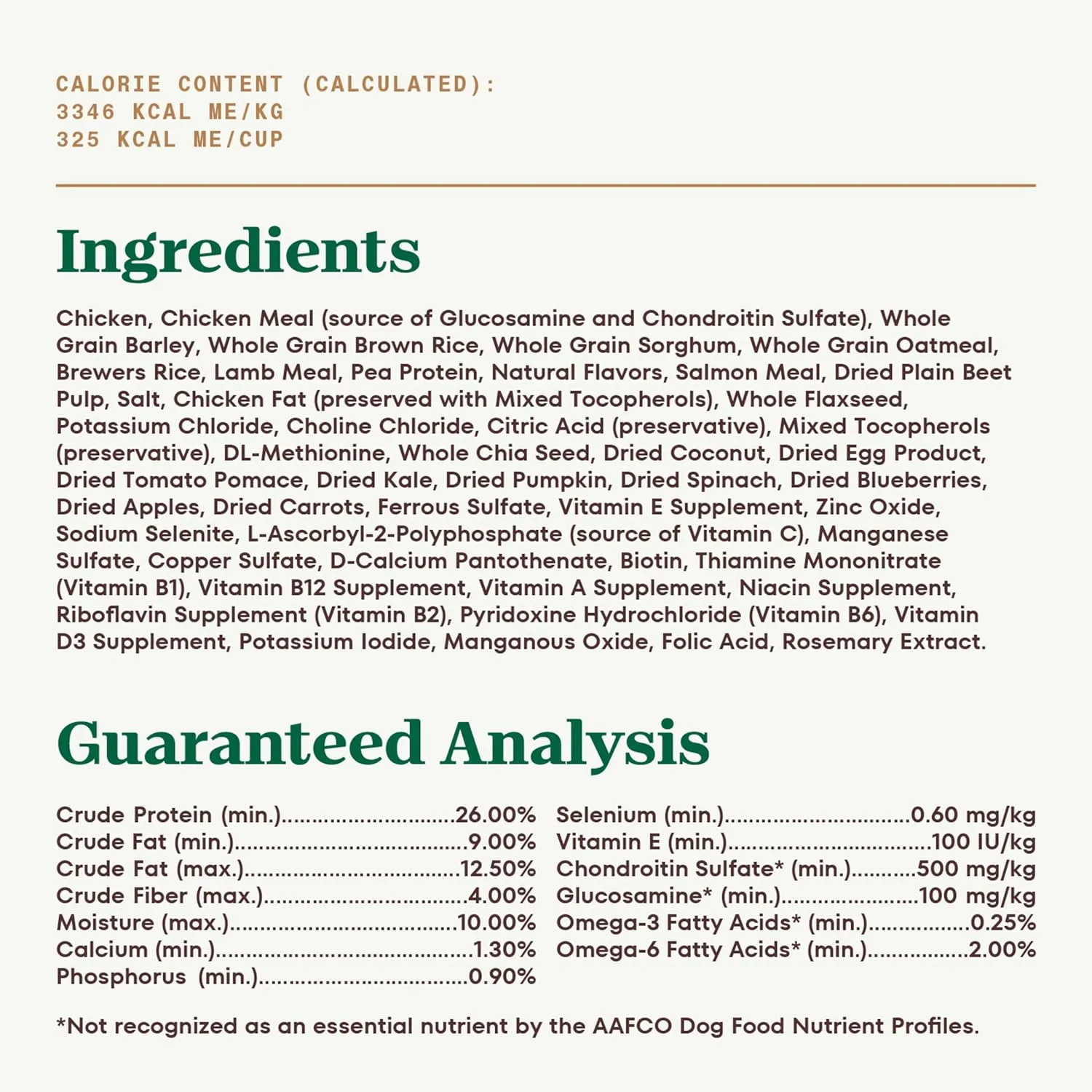 Nutro Ultra Adult Weight Management Dry Dog Food, Chicken, Lamb and Salmon Protein Trio, 24 lb. Bag