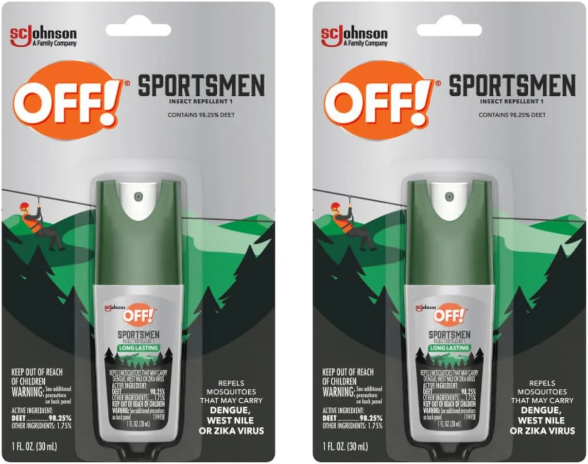 OFF! Deep Woods Insect Spray 1 Ounce (Pack of 2)