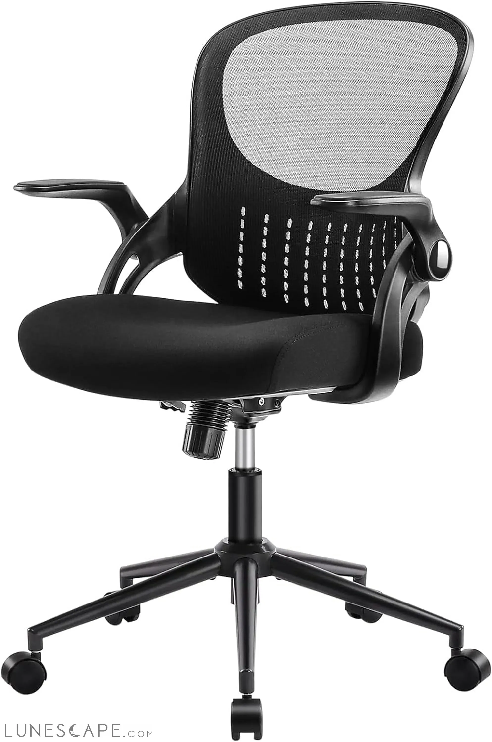 Office Computer Gaming Desk Chair, Ergonomic Mid-Back Mesh Rolling