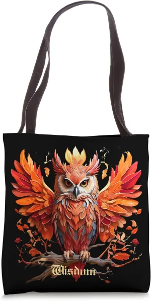 Owl Wisdom Tote Bag
