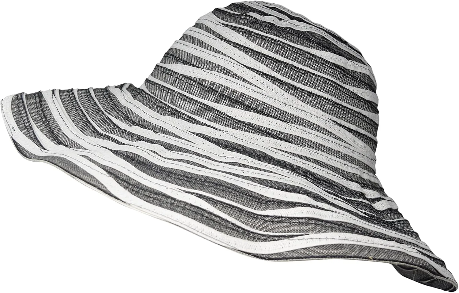 Packable Reversible Crusher Sun Shade Beach Hat, Adjustable Wide Shapeable Brim, SPF UPF 50 UV Protection