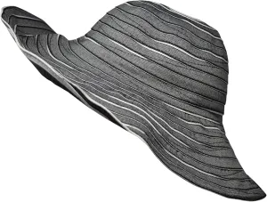 Packable Reversible Crusher Sun Shade Beach Hat, Adjustable Wide Shapeable Brim, SPF UPF 50 UV Protection