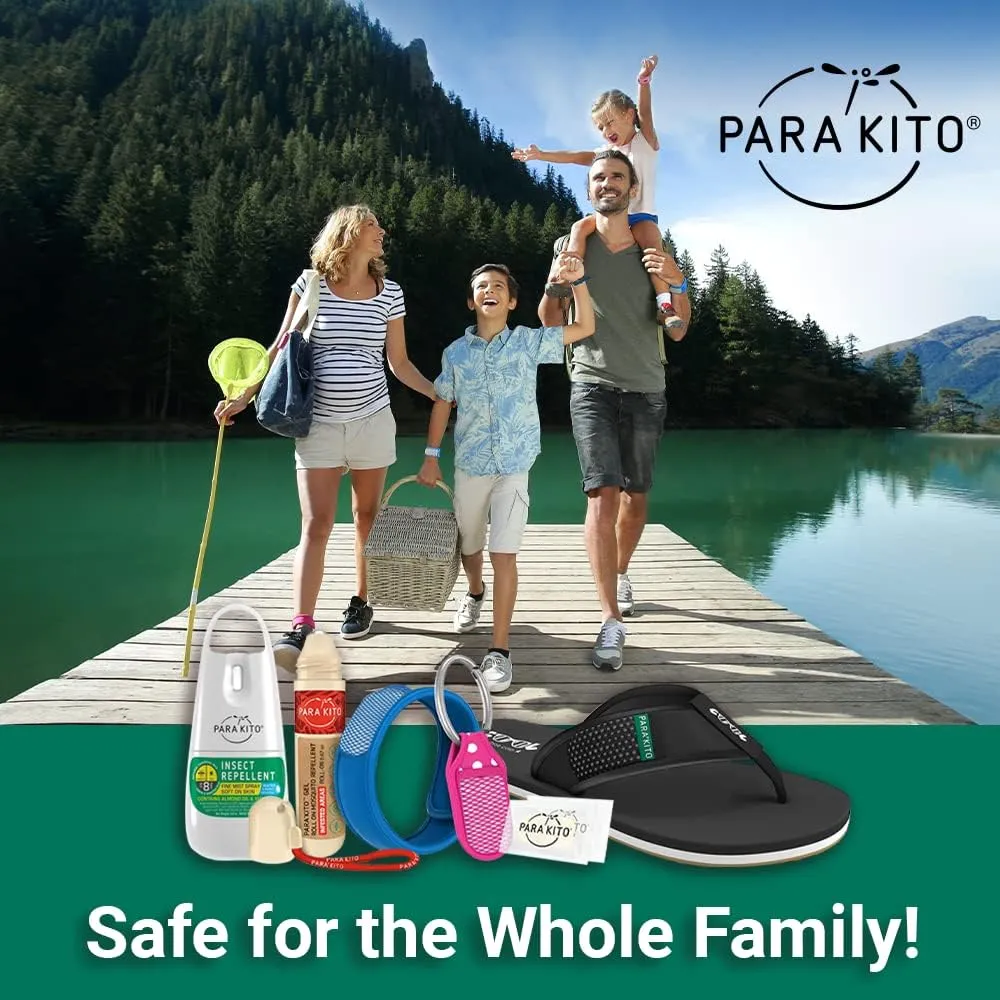 PARA'KITO Mosquito Insect & Bug Repellent Clip w/Natural Essential Oils - Waterproof, Outdoor Pest Repeller (Camouflage)