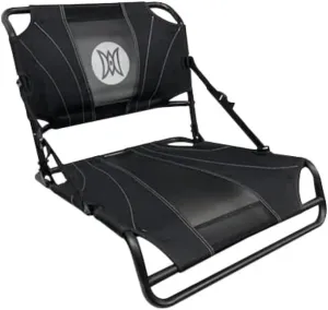 Perception Kayak Frame Seat Replacement - Lawn Chair Style Seat for Outlaw, Pescador Pro, Black/Gray,One Size,9800913