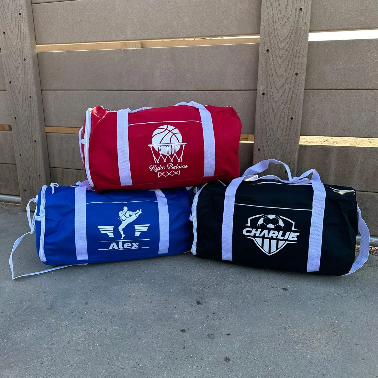 Personalized Sport/Gym Roll Duffel Bag - Cheerleading