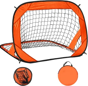 Pop Up Soccer Goals Nets for Backyard Beach Soccer Training Net Mini Portable Foldable Lightweight Indoor   Outdoor Football Goal with Carry Bag