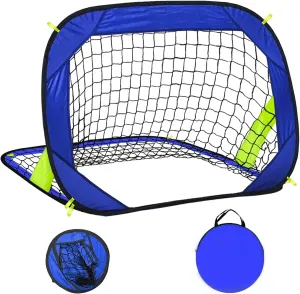 Pop Up Soccer Goals Nets for Backyard Beach Soccer Training Net Mini Portable Foldable Lightweight Indoor   Outdoor Football Goal with Carry Bag