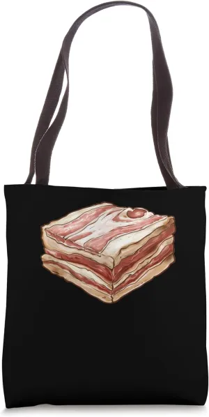 Pork Belly Retro Tote Bag