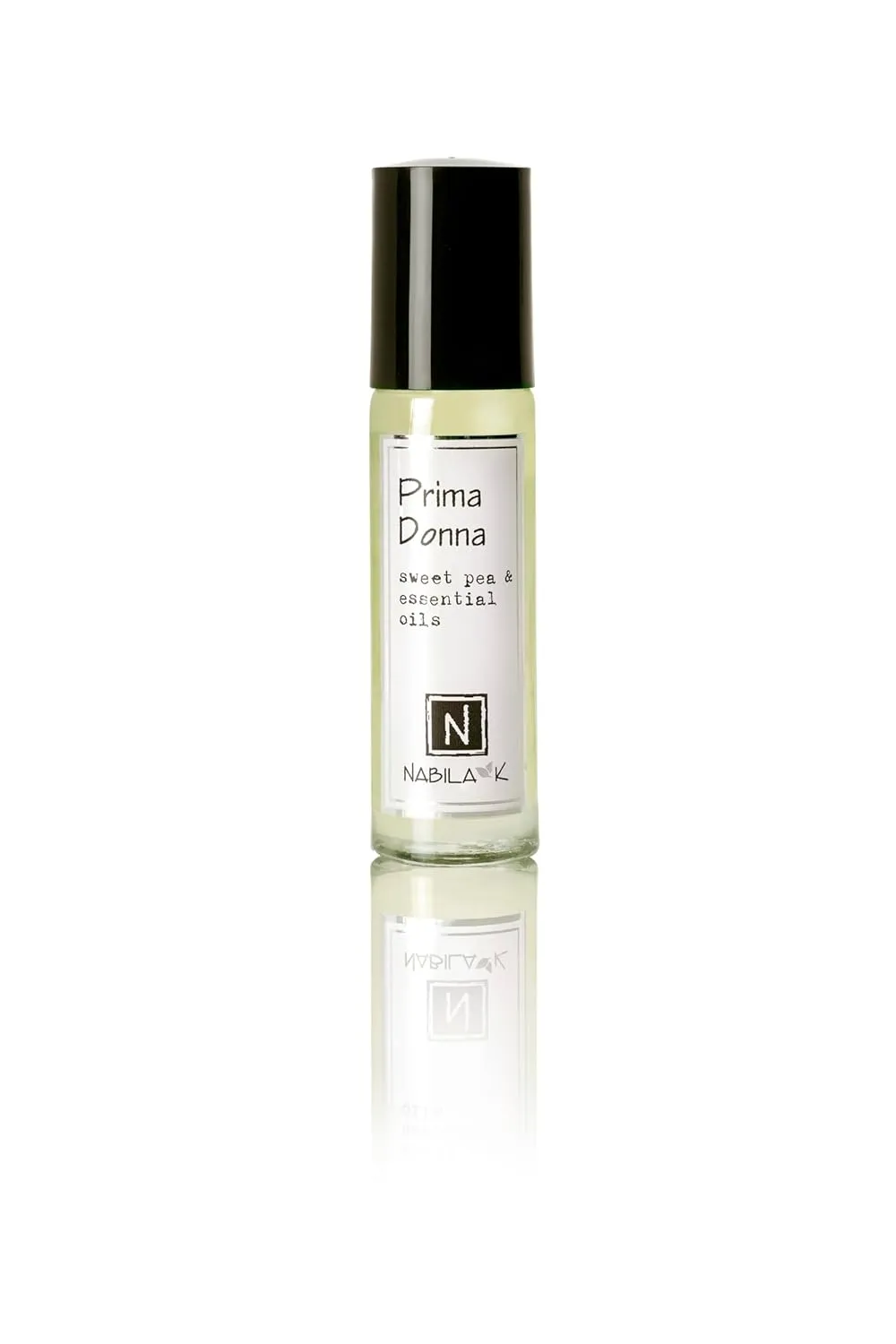 Prima Donna Roll-On Perfume with Sweet Pea Oil Alcohol-Free, All-Natural, Organic, Long-Lasting Fragrance - Travel-Size Perfume for Women - TSA Approved, 0.33 oz / 10 ml