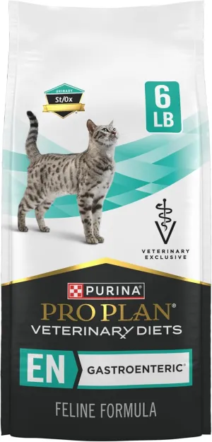 Pro Plan Veterinary Diets Purina EN Gastroenteric Feline Formula Dry Cat Food - 6 lb. Bag