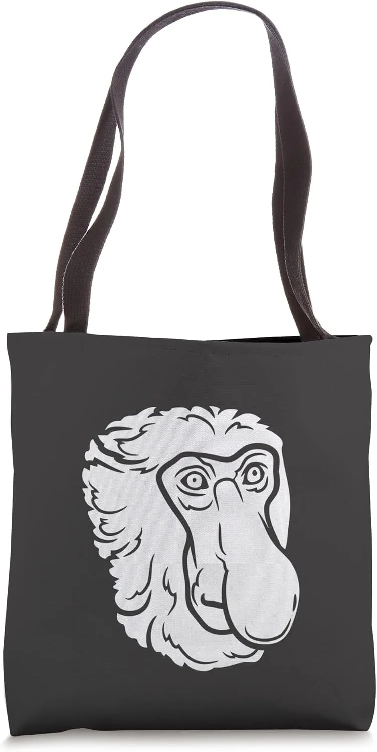 Proboscis Monkey Tote Bag
