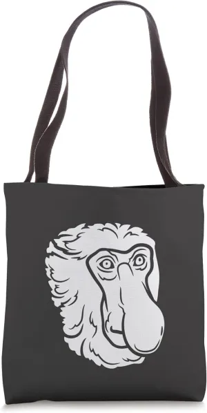 Proboscis Monkey Tote Bag