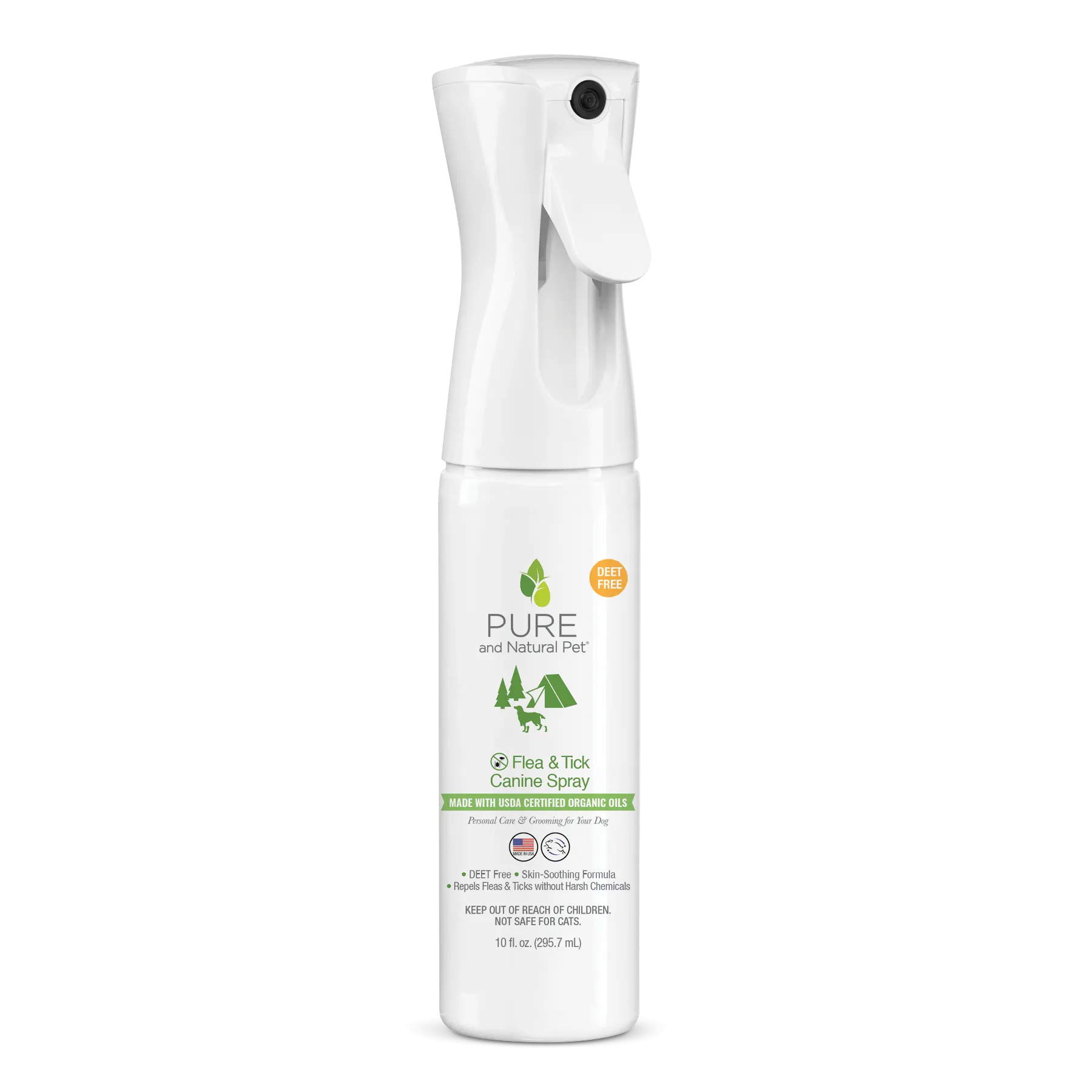 Pure and Natural Pet - Flea & Tick Canine Spray - Dogs