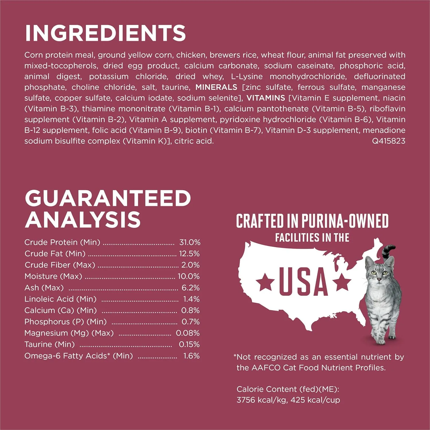 Purina ONE High Protein Dry Cat Food,  Plus Urinary Tract Health Formula - 22 lb. Bag