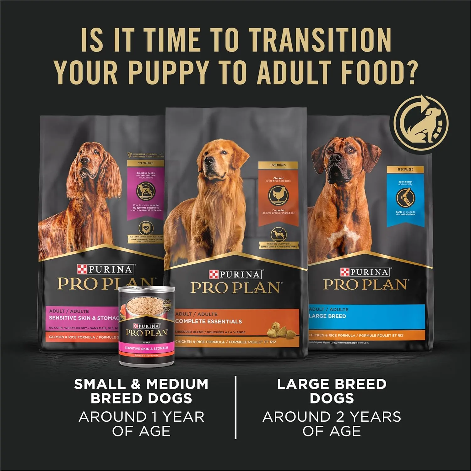 Purina Pro Plan High Protein Dry Puppy Food, Chicken and Rice Formula - 18 lb. Bag