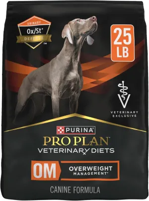 Purina Pro Plan Veterinary Diets OM Overweight Management Canine Formula Dry Dog Food - 25 lb. Bag