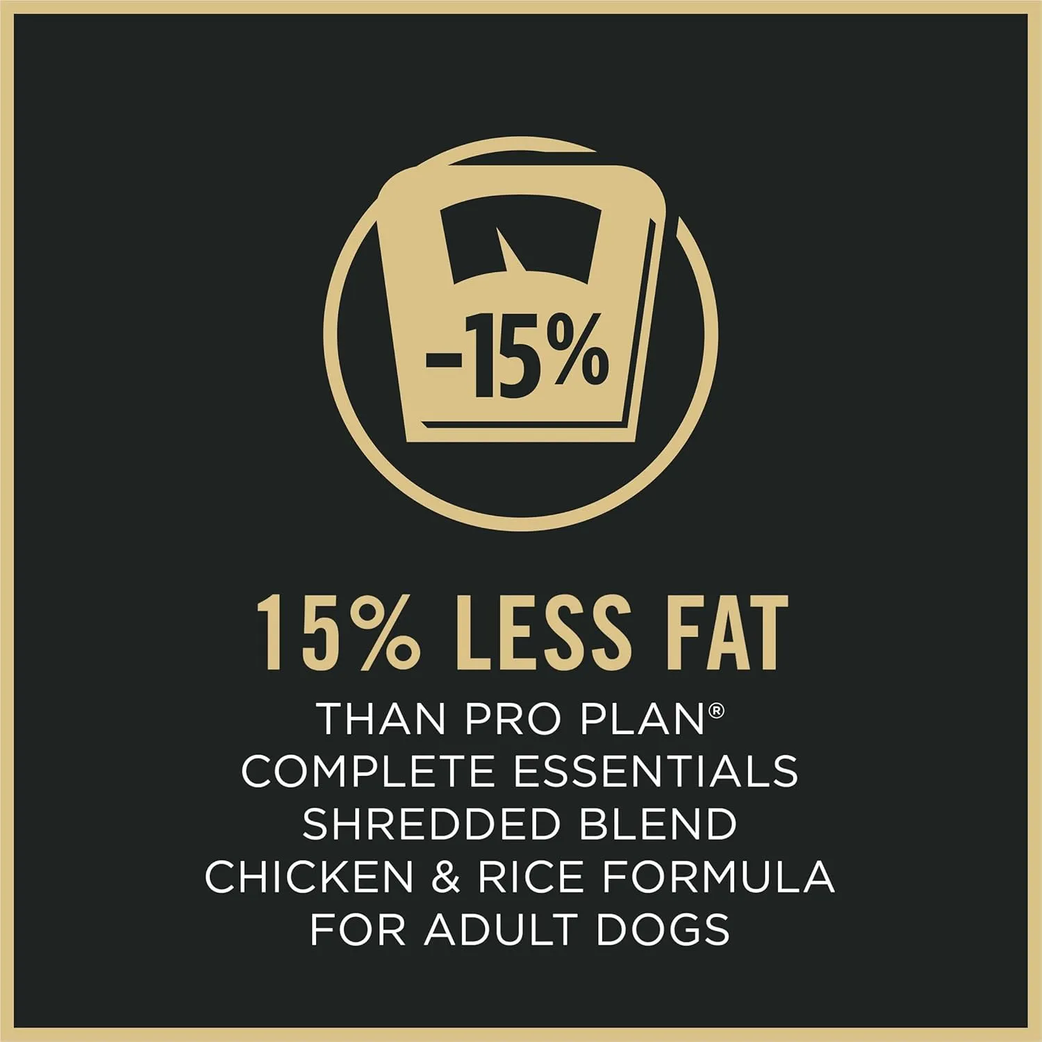 Purina Pro Plan Weight Management Dog Food Dry, Shredded Blend Chicken and Rice Formula - 34 lb. Bag