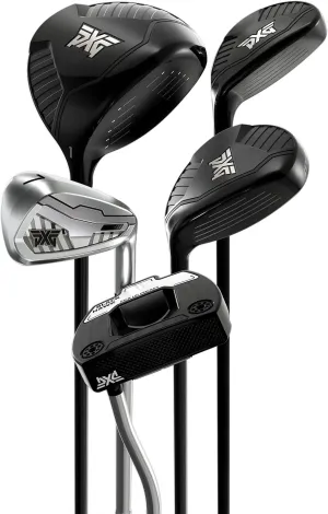 PXG Wildcat Complete Golf Club Set, Includes Driver, 5 Wood, 6 Hybrid, 7-PW, SW, and Putter for Men and Women Golfers