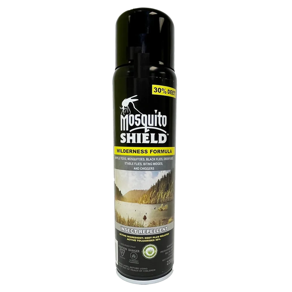 Repel Formula Aerosol Wilderness Mosquito Shield Live chat 220gm Only today