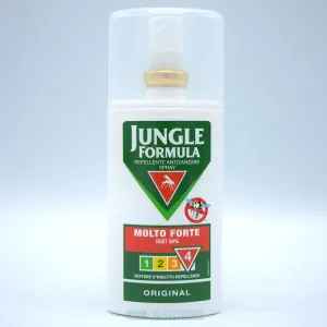 repellente zanzare jungle formula molto forte DEET 50% zanzara malaria, tigre e febbre gialla