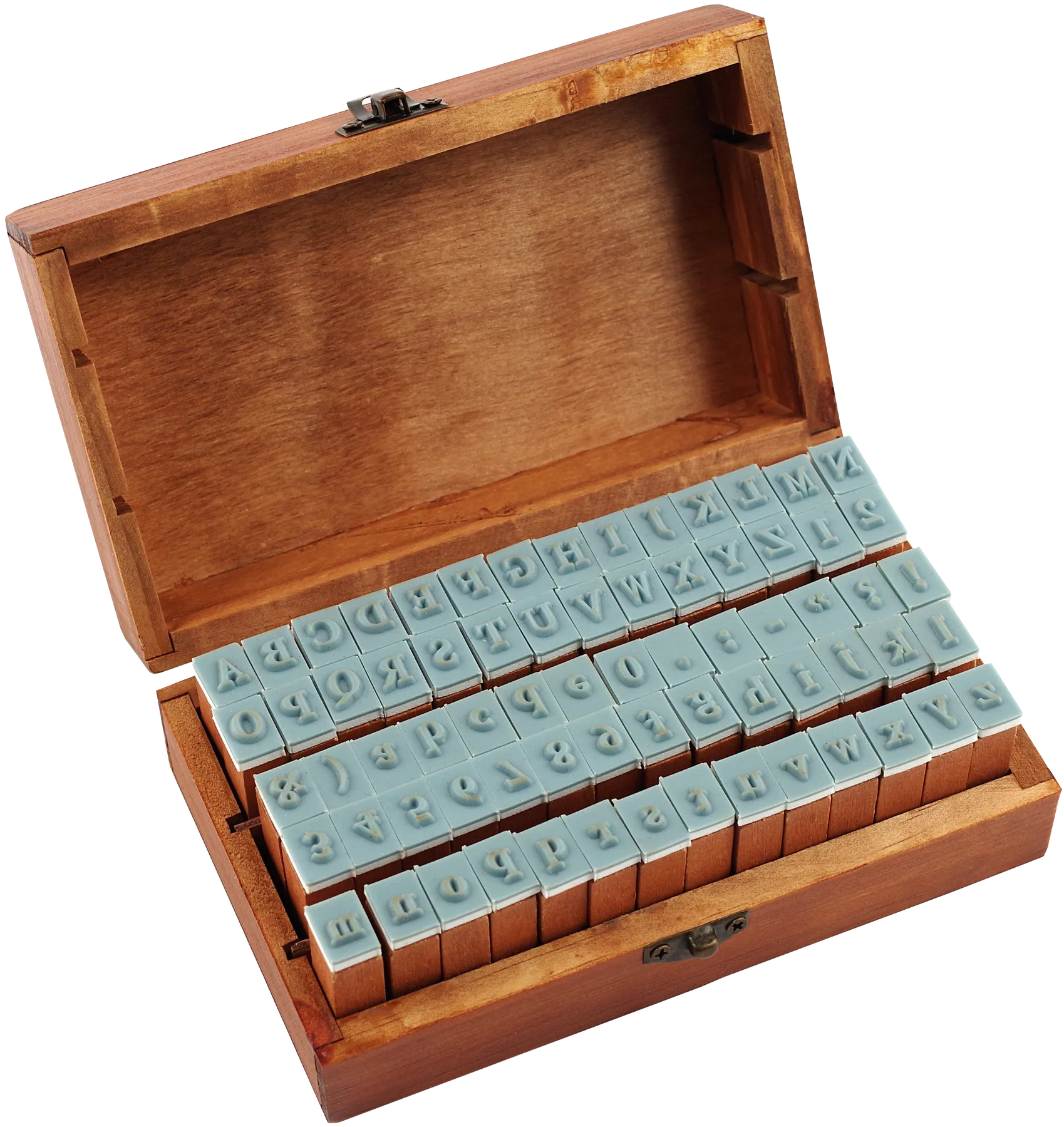 Retro Letterpress Stamp Set