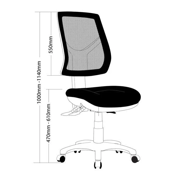 Rio Ergonomic Mesh Office Chair